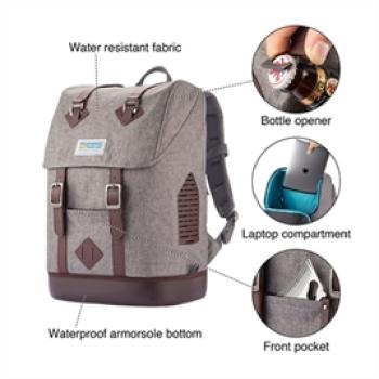 Rucksack Weg = Weg Grau / Braun Kurgo